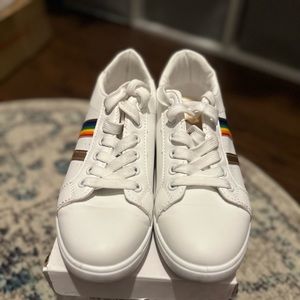 Too small- wore for about two hours l. Basically Brand New from Amazon